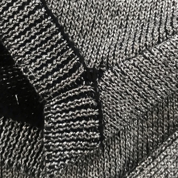 NWT RtA One Shoulder Metallic Sweater Size XS - Picture 12 of 12